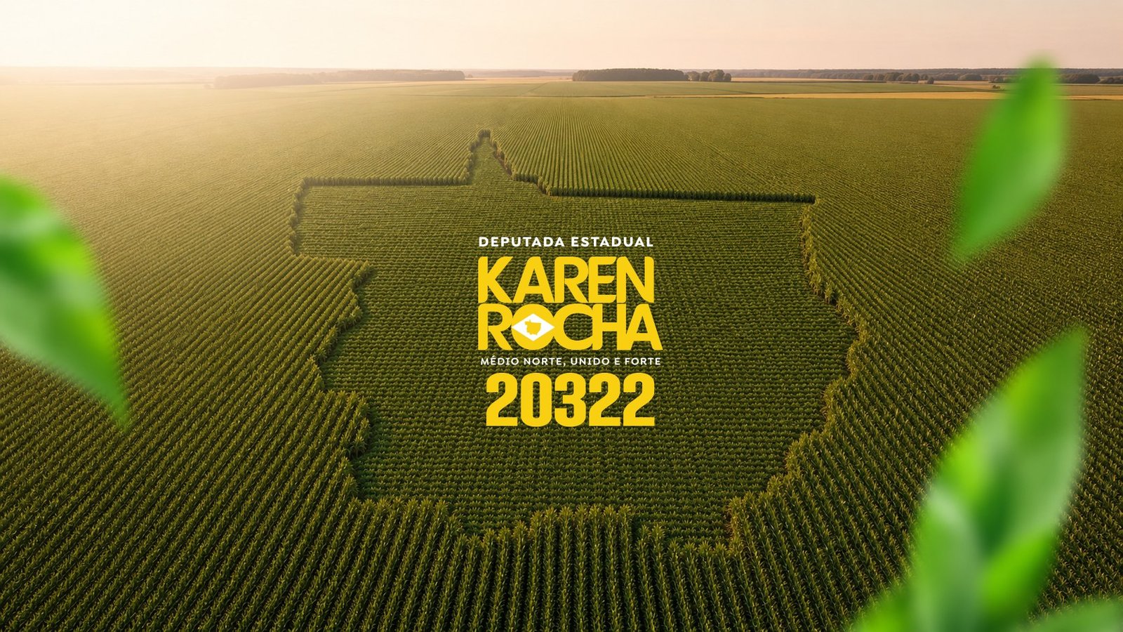 Lavoura com a identidade visual de Karen Rocha